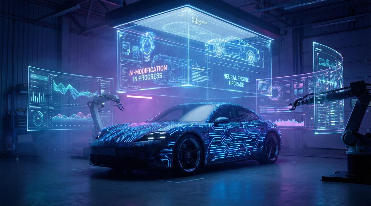 探花AI汽车改装视频技术